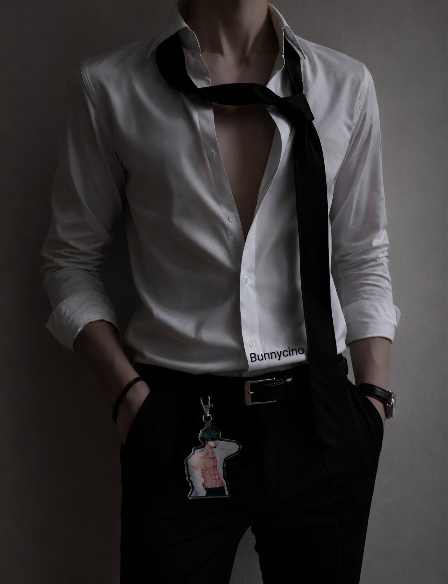 Open shirt Keychains