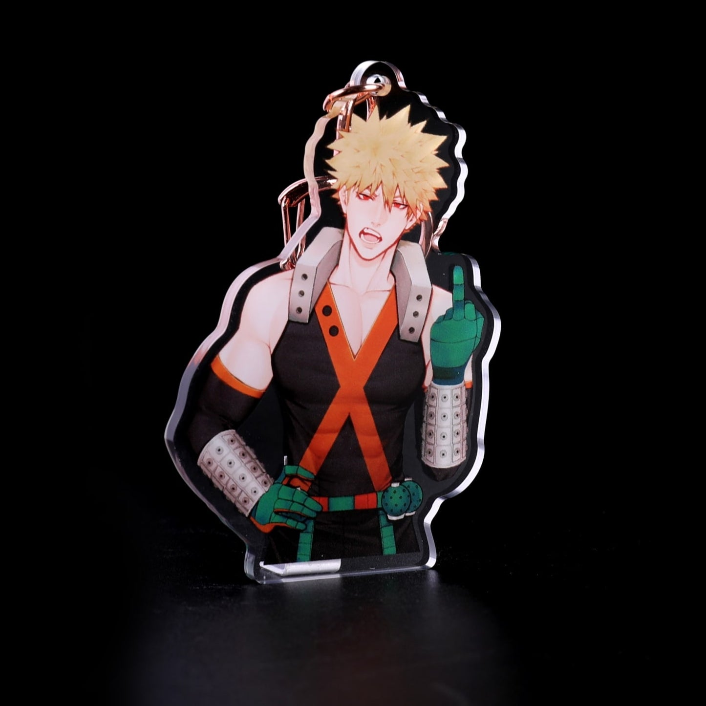 7 Heart Keychains