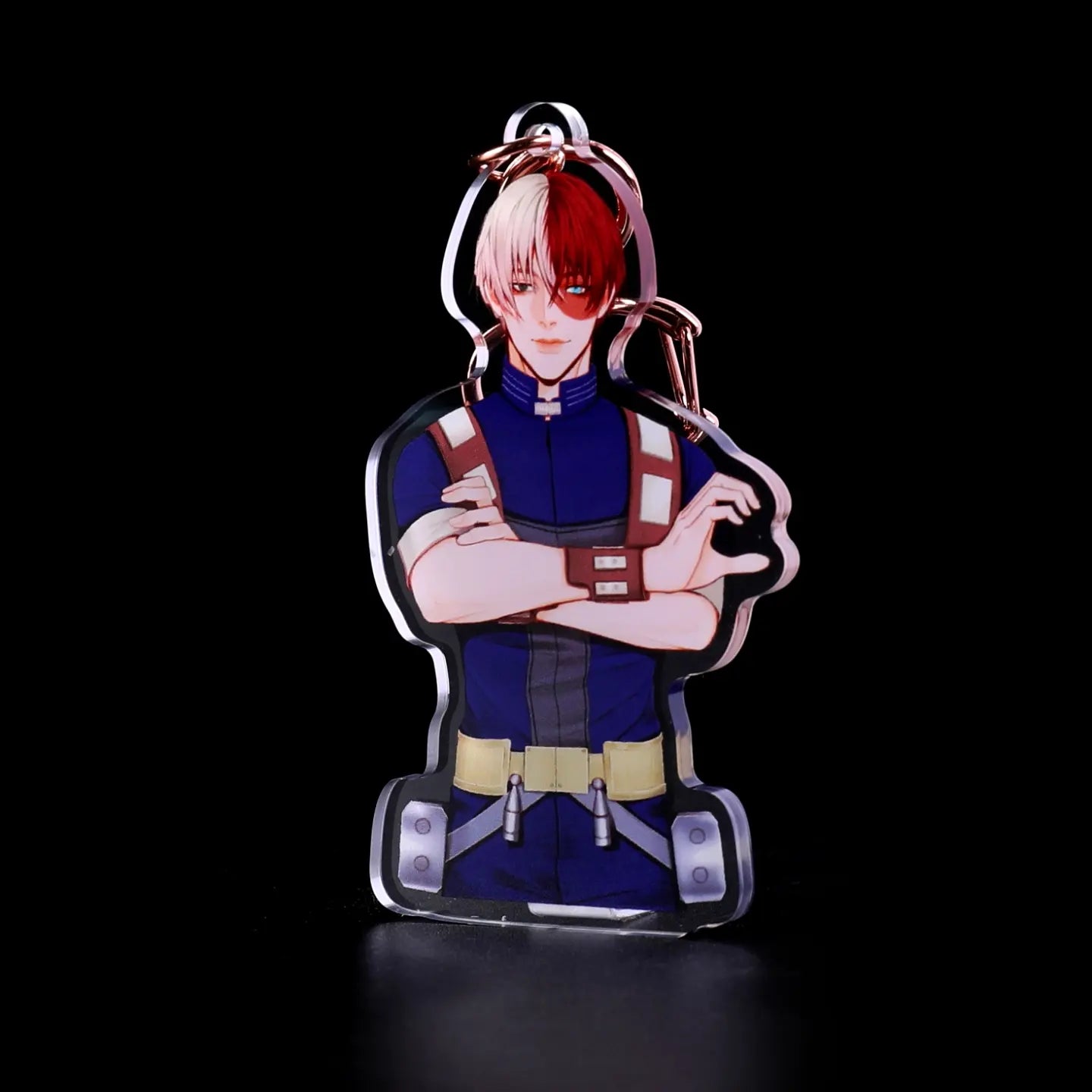 7 Heart Keychains