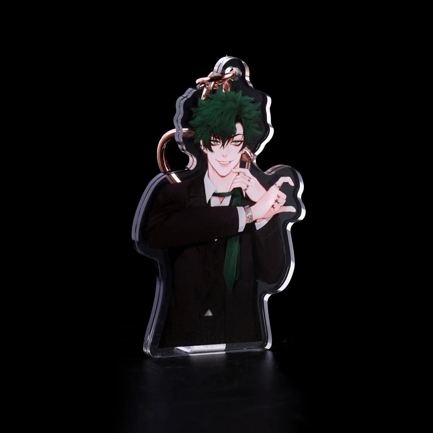 7 Heart Keychains
