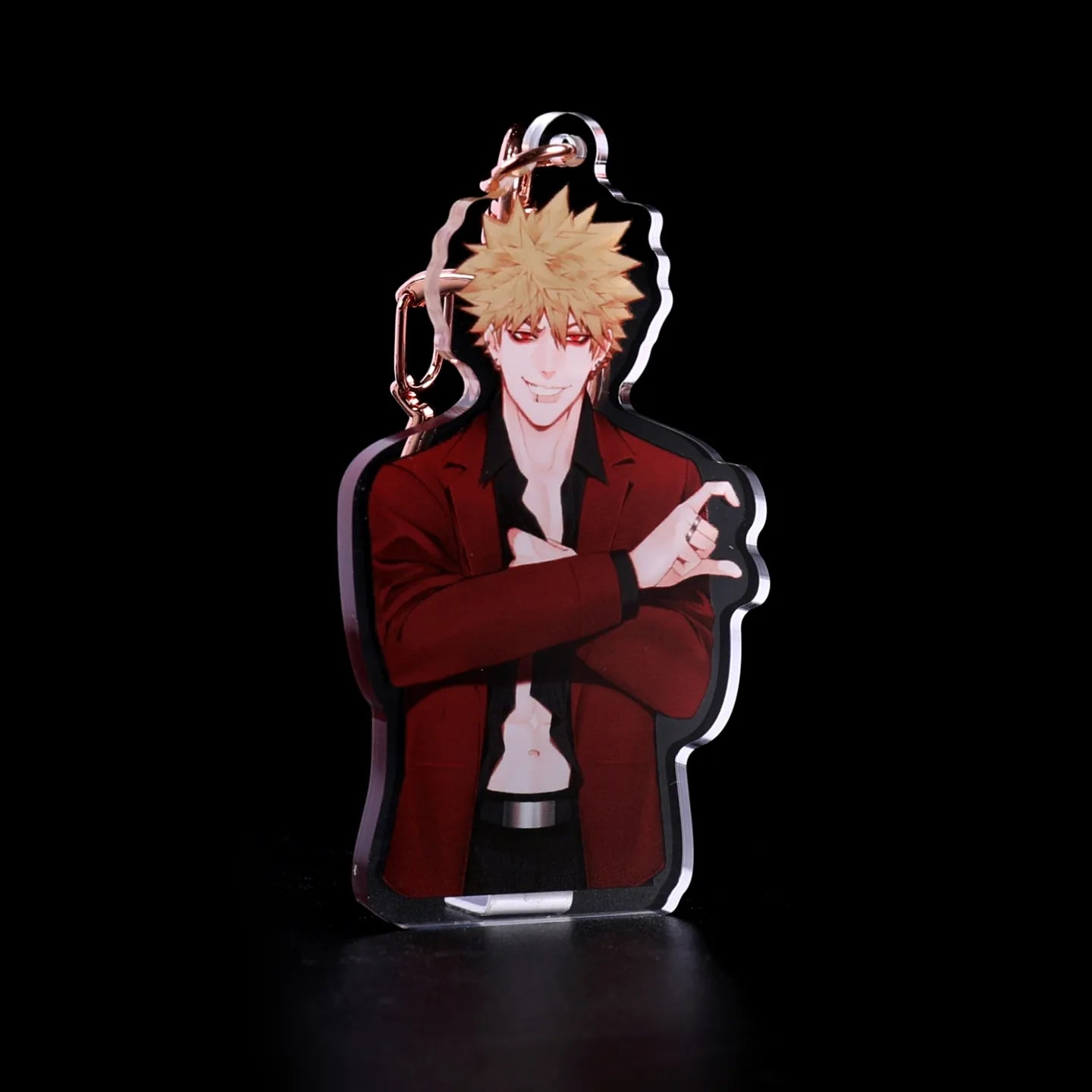 7 Heart Keychains