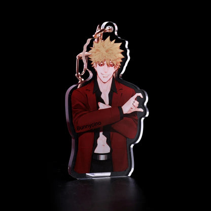 Psychotic boom - 7 Heart Keychains