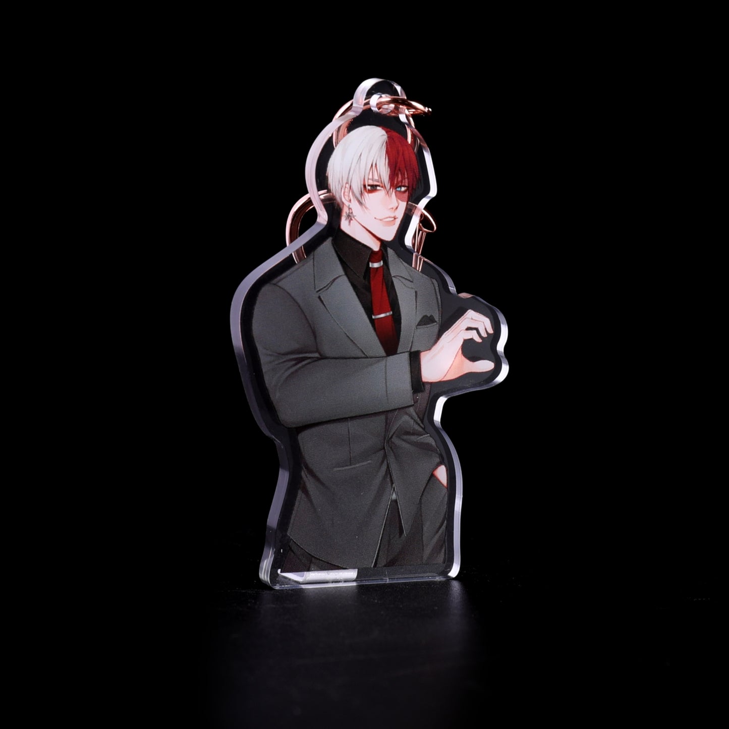 7 Heart Keychains