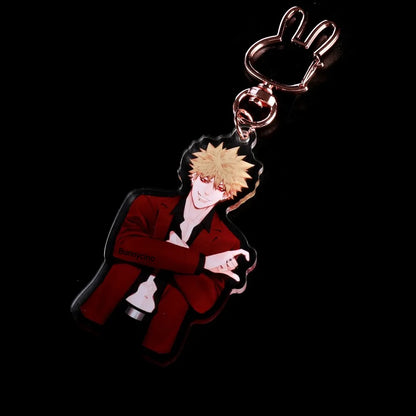Psychotic boom - 7 Heart Keychains