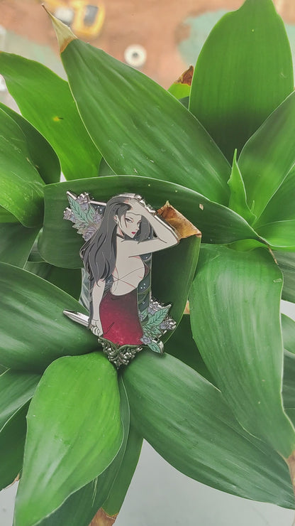 [Hero and Villain: Femme Fatale] both pins